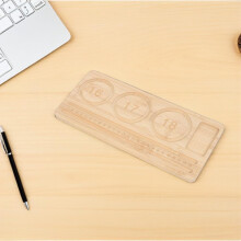 2pcs Bamboo Beading Board Pulseira Design Placa Joias Fazendo Bandeja Bead Holder