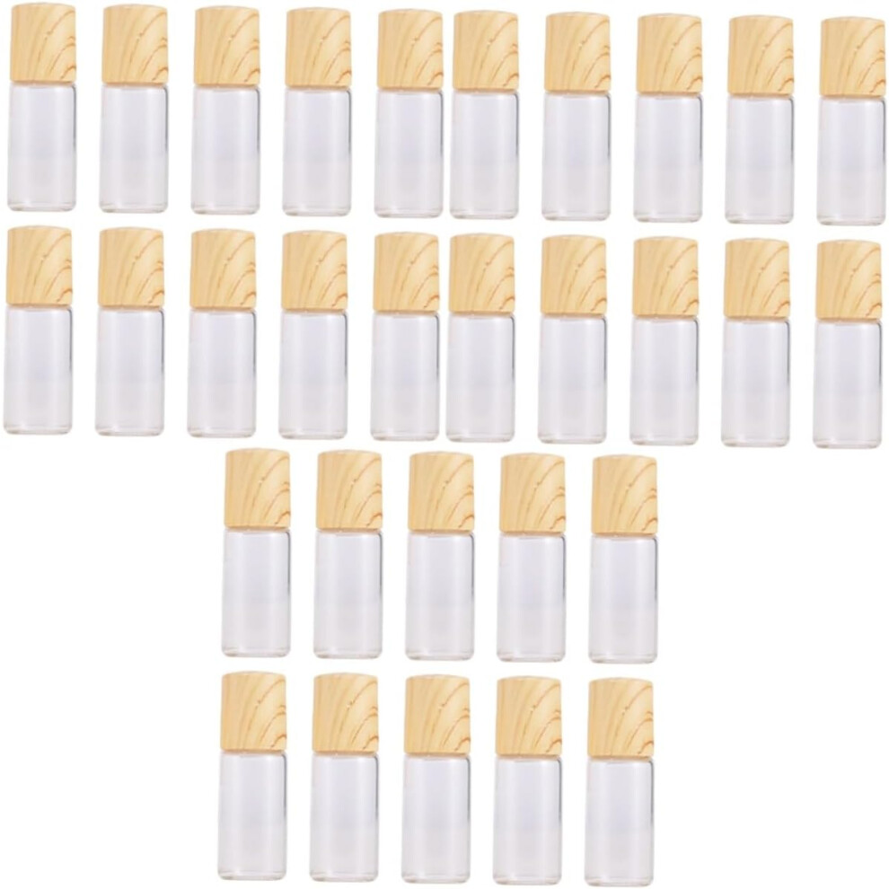 Hkhbjs 30Pcs Essential Oil Roller Bottles Empty Glass Bottles For Travel Refillable For Aromatherapy For Making Perfume Atomiser