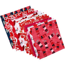 Ystävänpäivän tilkkutäkkikangas 30 kpl 25x25 cm tee-se-itse-ompelukangas tilkkutyökangas askartelu