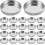 30pcs Empty Round Eyeshadow Pans Metal Cosmetic Refill Pans 1