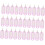 30Pcs Compact Key Tags Multi-Function Key Labels with Rings Luggage Tags 1