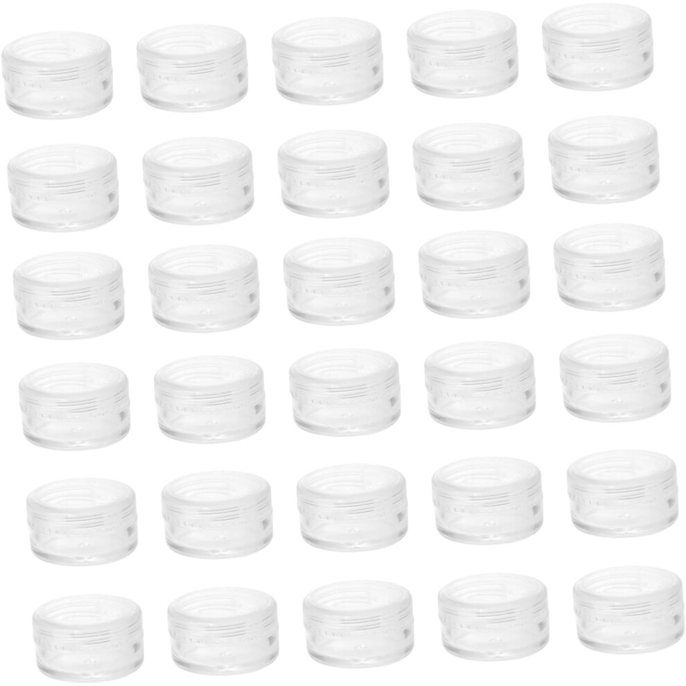 Hkhbjs 30Pcs Plastic Dispensing Bottles Sample Bottles For Travel Boxes Face Boxes Cosmetic Container Leak Jar Dispenser