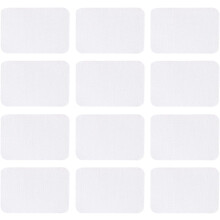 30pcs Anti-Slip Patch Carpet Anti-Slip Patch Non-Slip Stickers White Polyester Nylon Adhesive