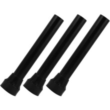 3 stuks trampoline pootbeschermers met antislipkussentjes, vervangende accessoires van roestvrijstalen buizen