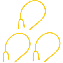 3 Stück PVC-Stethoskop-Schallschlauch, Y-förmig, Ersatzschlauch für medizinisches Zubehör