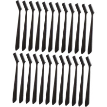 Lot de 30 brosses Ă sourcils portables, petits outils de maquillage pour la maison
