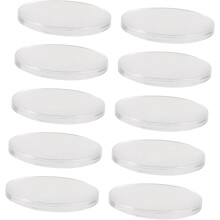 30 Stück runde Silikonpads für Wimpernverlängerungen, geeignet für Kosmetikstudios