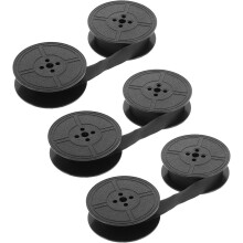 3 stuks brede nylon typelinten, dubbele vervangende inktlinten, compatibel met modellen voor thuis- en kantoorgebruik.