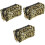 3pcs Portable Sequin Cosmetic Bag Multifunctional Makeup Organizer Storage 1