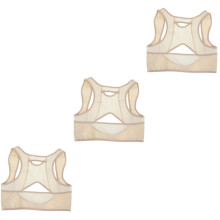 3 st. Kvinna Hump Correction Belt Bröststödsremmar för Dam Kvinna S Huddesignad