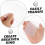2pcs Nail Stencil Embossed Templates for DIY Manicure False Nails Accessories Multiple Designs 6