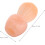 2pcs Nail Dust Brush Mini Makeup Brush for Cheeks Portable Blush Applicator 2