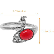 3pcs Vintage Crochet Rings for Knitting Yarn Guided Rings Crochet Tension for Finger and Stitch Markers