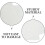 2pcs Bread Baking Tools Fermented Cloth Dough Proofing Mat Thick Cotton Material Beige 3