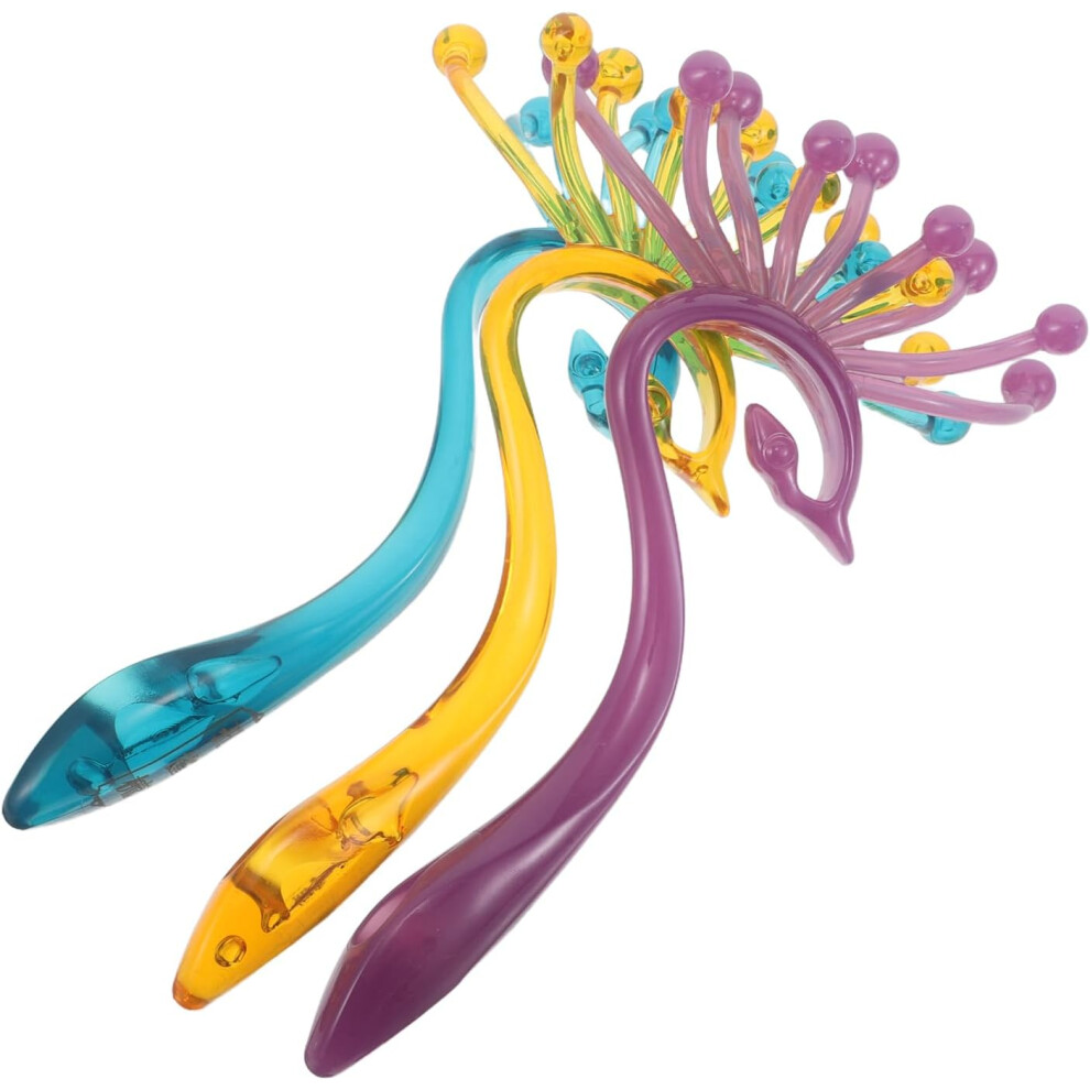 Hkhbjs 3Pcs Scalp Massager Portable Hand Held Spa Head Massager