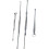 3sets Titanium Alloy Double-Headed Earscoop Ear Scoop up Ear Tools 1