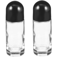 6pcs Essential Oil Rollerball Bottles Travel Toiletries Bottles for Hair Oil Perfume Lotion