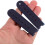 2 Pairs Nylon Snapback Cap Strap with Adjustable 7-Hole Buckle, Stretchable Single Row Fastener 4