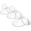 3pcs Replaceable Hat Brim Raincoat Face Protector for Rain Bonnet Shield for Raincoat Hood Easy to Install 1