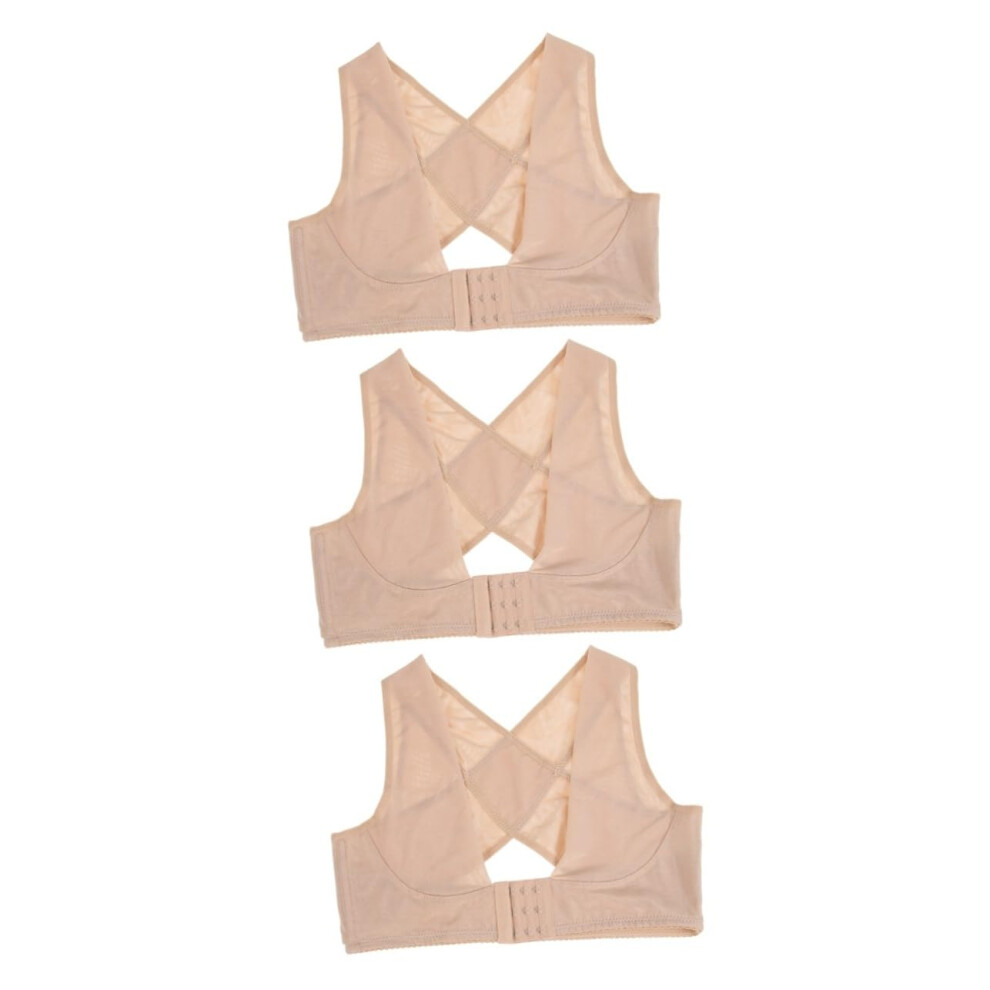 Hkhbjs 3Pcs Posture Corrector Humpback Brace Support Belt For Shoulder Correction Chest Supports Straps