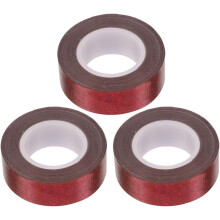 3 Rolls of Bright Red Decorative Duct Tape Holographic Shine, Multi-Function Heavy Duty Tape