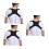 3pcs Invisible Back Posture Corrector Humpback Corrector Elastic Back Shoulder Belt 1