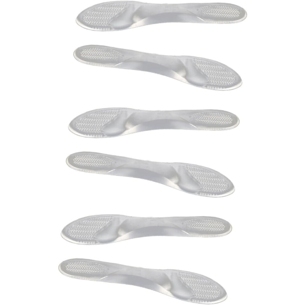 Hkhbjs 3Pcs Gel Insoles For High Heels Women Shoe Inserts Absorption Breathable Non-Slip Relieving Foot Pain