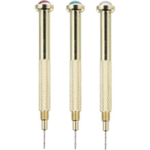 3 taladros manuales de metal para clavos, ideales para la fabricación de joyas y la perforación.