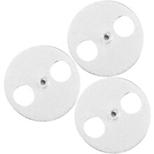 3-teiliges Set aus Metall-Aufziehschlüsseln für Spieluhren, runde Basis für einfache Selbstmontage und Installation
