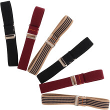 3 Paar elastische Ärmelhalter für Damen und Herren, verstellbar, rutschfest, dehnbar und atmungsaktiv