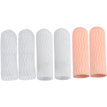 3 pares de fundas protectoras para dedos Wear Finger Cover para un uso cómodo. Funda protectora resistente al desgaste.