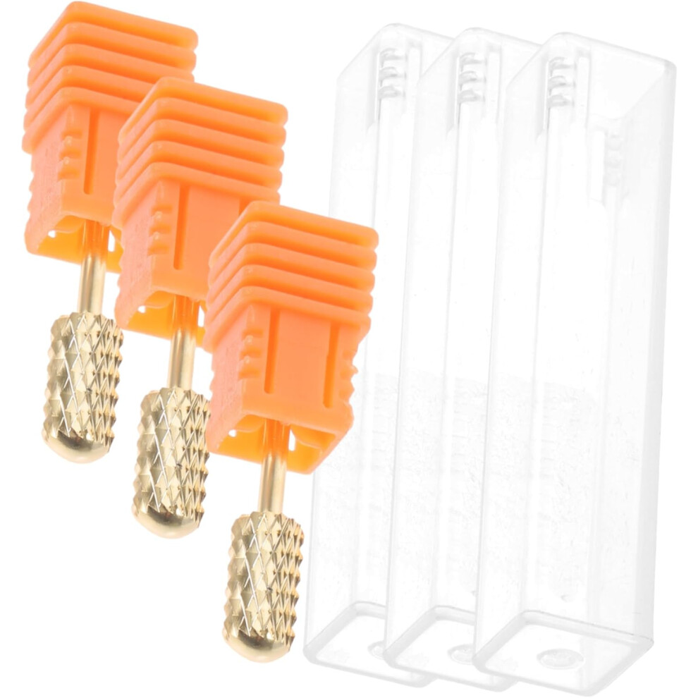 Hkhbjs 3Pcs Nail Drill Bits Manicure Tool Carbide Grinding Head For Cuticle Nail Art