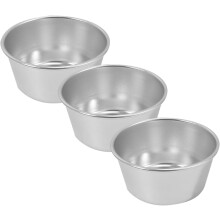 3-teiliges Kuchen- und Muffinformen-Backset, antihaftbeschichtet, aus korrosionsbeständigem Kohlenstoffstahl