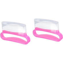 3pcs Nail Brush Sheepskin Polishing Brush for Nail Art Gentle Cleaning Diy Manicure Care Accessory Compact