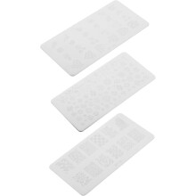 3 piastre per stamping per nail art, kit di stamping per nail art francese