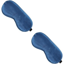 2 stuks zijden slaapmaskers met ventilatie voor een comfortabele nachtrust
