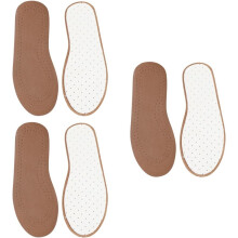 3 Paar Latex-Einlegesohlen für Jungen und Mädchen, Schuhpolster aus Lammfell, schweißabsorbierend, Fußmassagegerät für Jungen und Mädchen