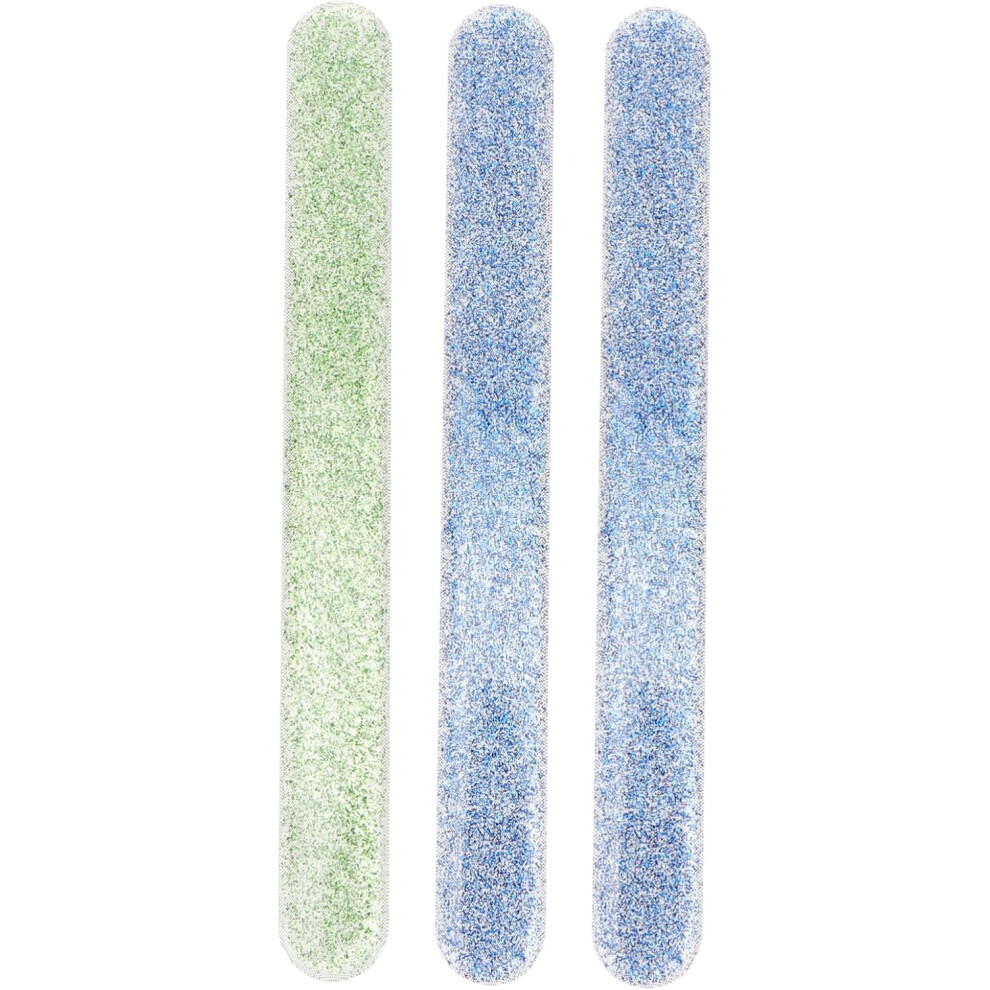 Hkhbjs 3Pcs Nano Glass Manicure Files Nail Polisher Manicure Nail Buffer And Polishing Random Color