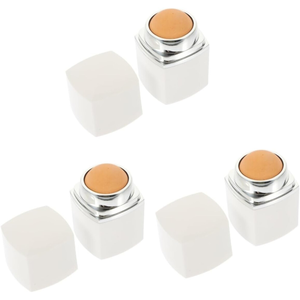 Hkhbjs 3Pcs Facial Volcanic Stone Roller Massaging Oil Absorption Roller For Dry Skin