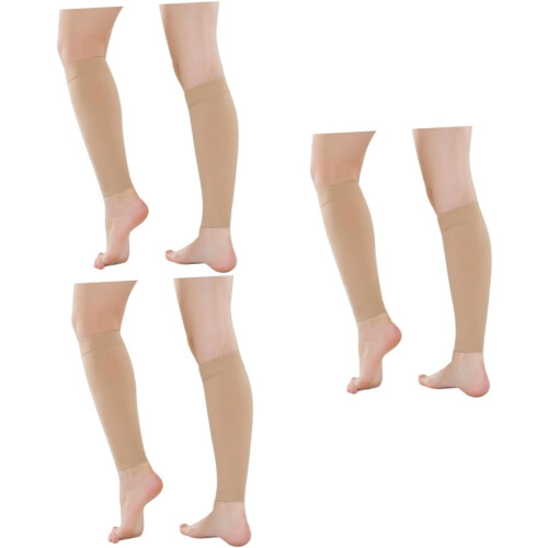 3 Paar Kompressionsstrümpfe für Sport, elastisch