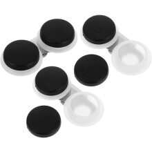 Lot de 3 godets à double bec verseur avec couvercle, pot de lavage de pinceaux en plastique anti-éclaboussures pour peinture à l'huile