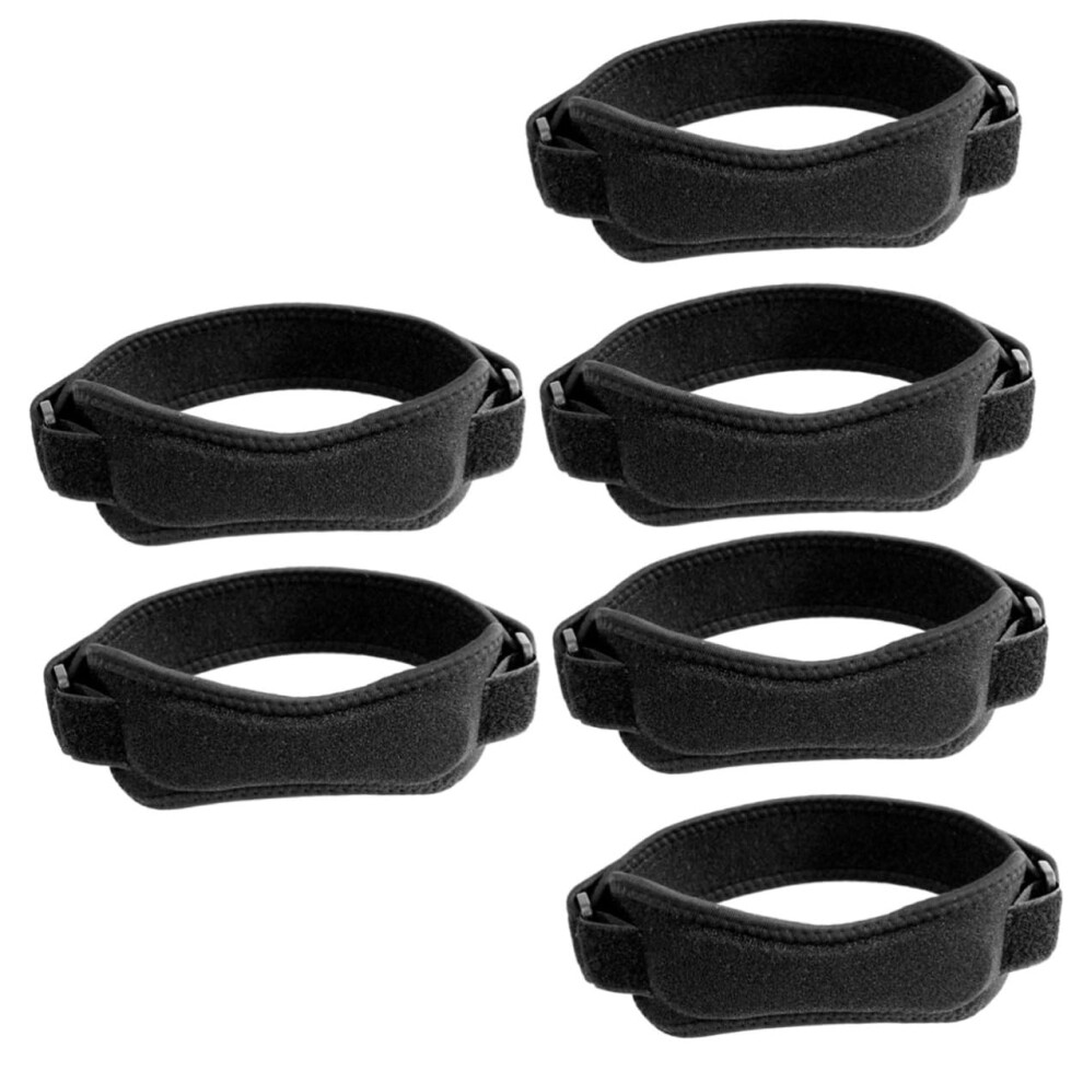 Hkhbjs Black 3Pairs Sports Knee Strap For Running And Gym Patellar Belt Compression Support Kneecap Sleeve
