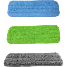 3er-Pack Ersatz-Fasermopptücher für Dampfmopps, Staubwedel, Bodenwischer, Zubehör und Reinigungswerkzeug