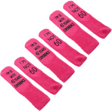 3pairs Birthday Floor Socks for Women Funny Fuzzy Fleece Non-slip Indoor Winter Use Happy Present
