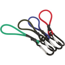 4 Stück elastische Seilhaken für den Außenbereich, Zeltbefestigungsschnallen, Zugseil für kleine Zelte