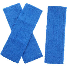 3er-Pack wiederverwendbare Mikrofaser-Moppbezüge aus Fleece zur schnellen Fleckenentfernung