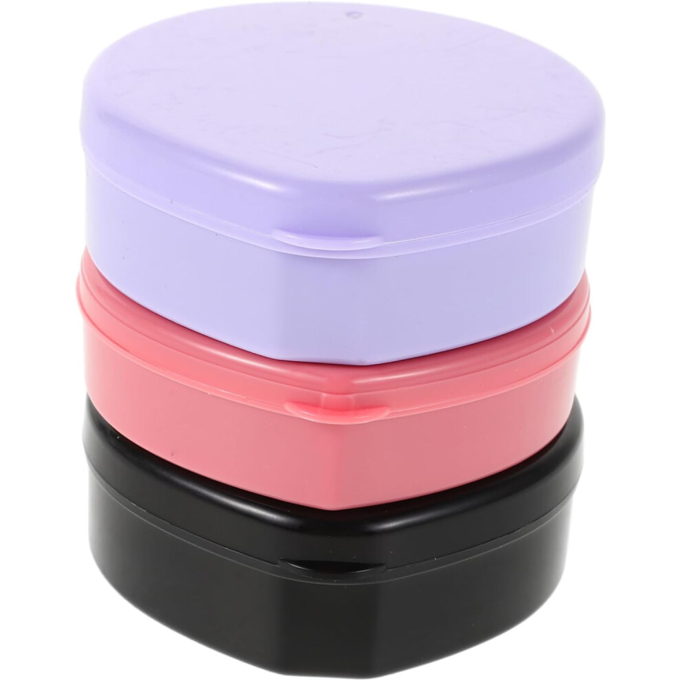 Hkhbjs 3Pcs Heart Shaped Makeup Brush Cleaner Box Quick Dry Wet Cleaning Case