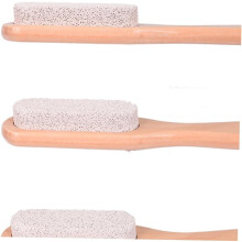 2 stuks nagelpuimsteen scrubber voor manicure en pedicure.