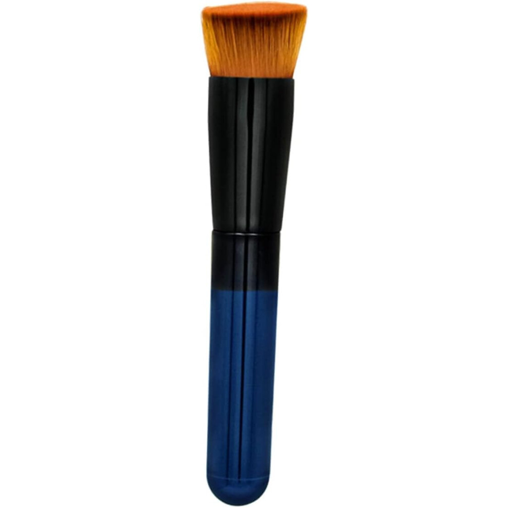 Hkhbjs Black 3Pcs Angled Flat Foundation Brush High-Density Hair For Blending Liquid Makeup For Face Cosmetics Application