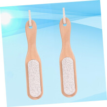2 stuks nagelpuimsteen scrubber voor manicure en pedicure.